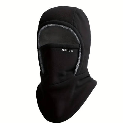 ThermaFleece™ 3-in-1 Winter Balaclava – Windproof Hat, Face Mask & Neck Warmer