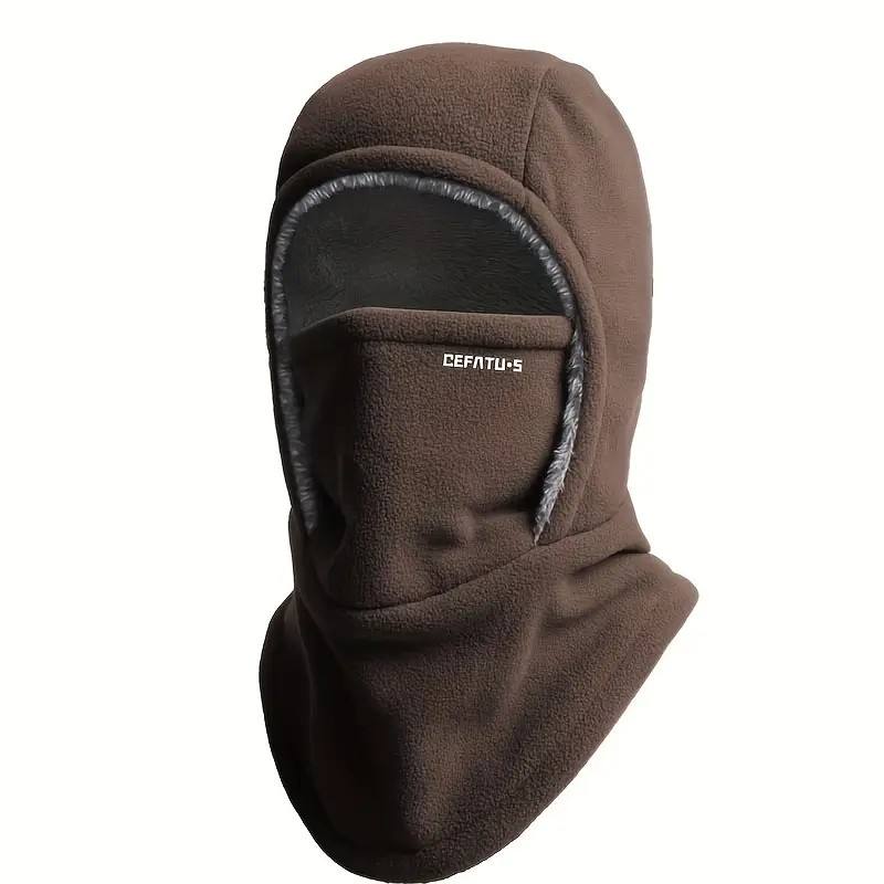 ThermaFleece™ 3-in-1 Winter Balaclava – Windproof Hat, Face Mask & Neck Warmer