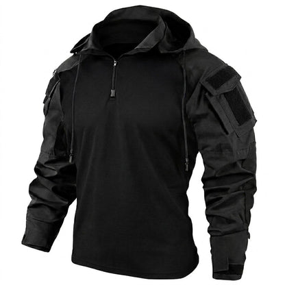 Men's Tactical Quick Dry Hoodie Combat Shirt