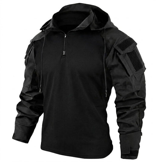 Men's Tactical Quick Dry Hoodie Combat Shirt