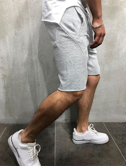 Gearbibi™ Loose Plain Elastic Waist Shorts