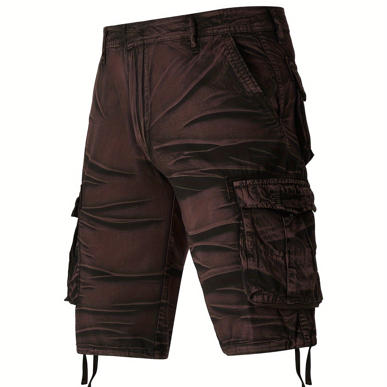 Gearbibi Camo Pattern Cotton Cargo Shorts