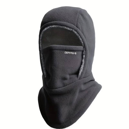 ThermaFleece™ 3-in-1 Winter Balaclava – Windproof Hat, Face Mask & Neck Warmer