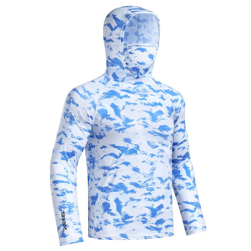 Outdoor activity essential—hooded mask integrated design 🌞 360° sun protection with no dead angles.
