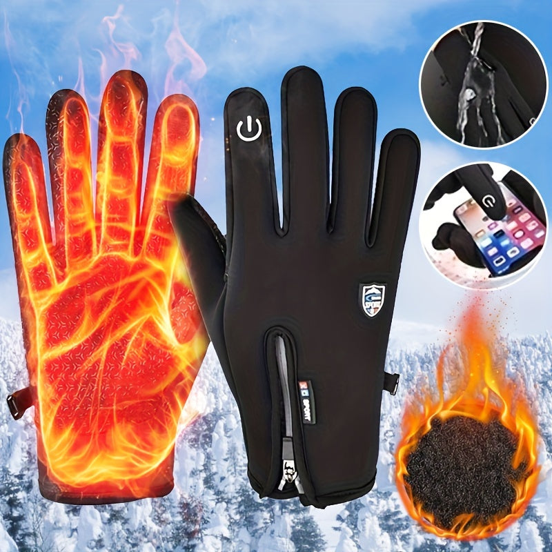 Happy New Year 50% OFF - 🎁PeakRoo Rechargeable Heated Electric touchscreen Gloves