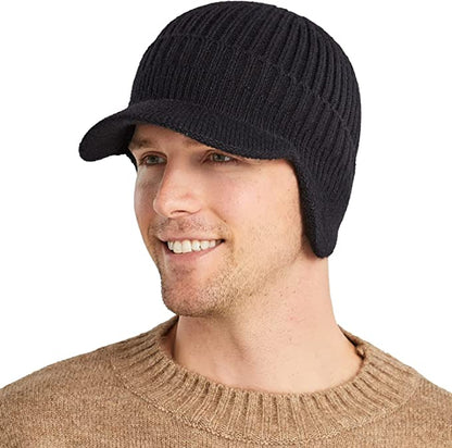 PeakRoo Elastic Warm Ear Protection Knitted Hat