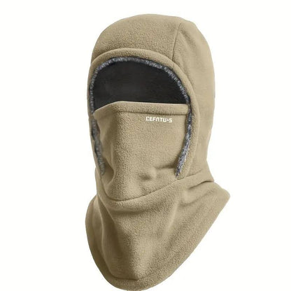 ThermaFleece™ 3-in-1 Winter Balaclava – Windproof Hat, Face Mask & Neck Warmer