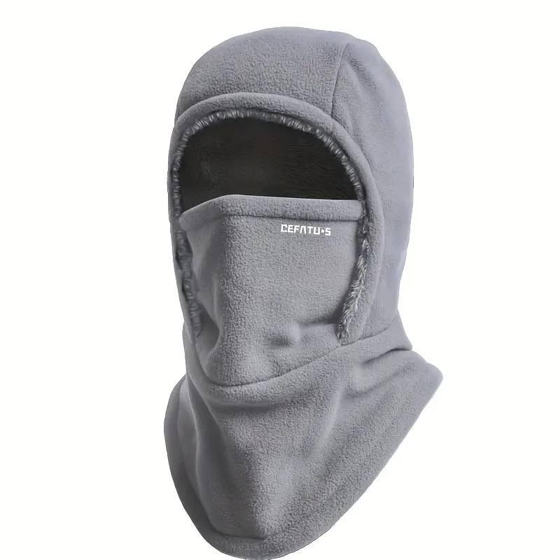 ThermaFleece™ 3-in-1 Winter Balaclava – Windproof Hat, Face Mask & Neck Warmer