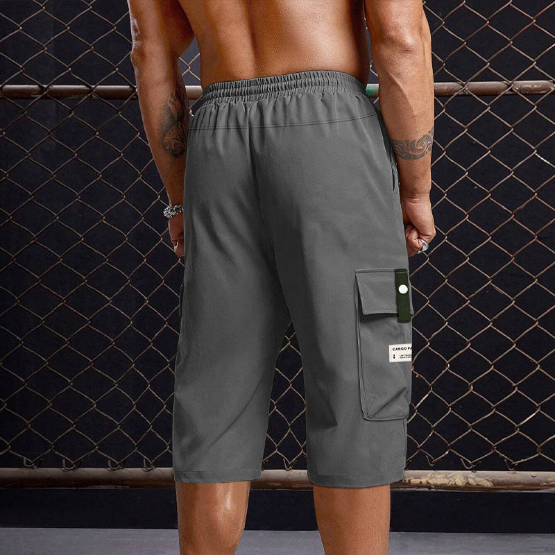 Men's Casual Drawstring Capri Cargo Pants-Buy 2 Get Free Shipping Today!