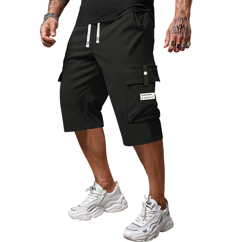 Men's Casual Drawstring Capri Cargo Pants-Buy 2 Get Free Shipping Today!
