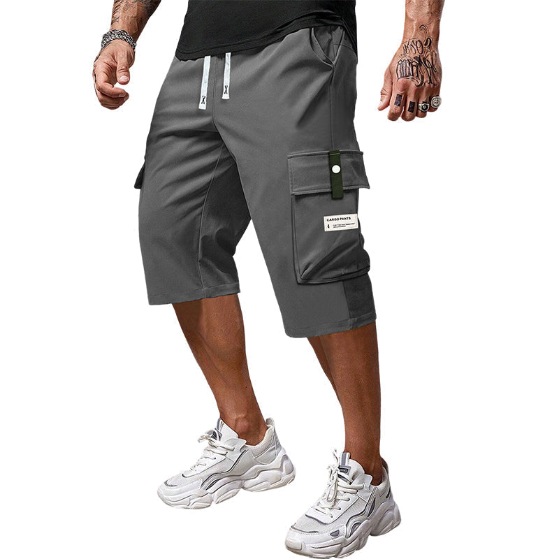 Men's Casual Drawstring Capri Cargo Pants-Buy 2 Get Free Shipping Today!