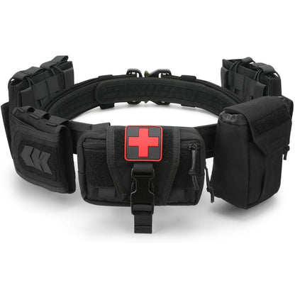 PEAKROO 5 in 1 Quick Release Tactical Duty Belt