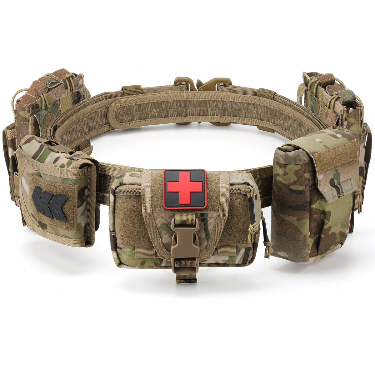 PEAKROO 5 in 1 Quick Release Tactical Duty Belt