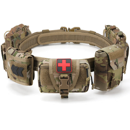 PEAKROO 5 in 1 Quick Release Tactical Duty Belt