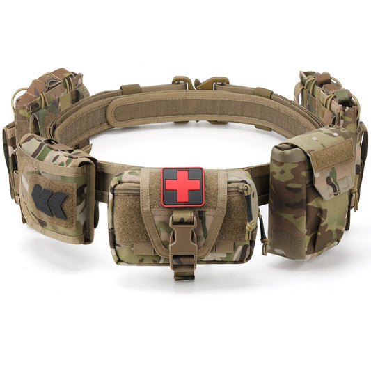 PEAKROO 5 in 1 Quick Release Tactical Duty Belt