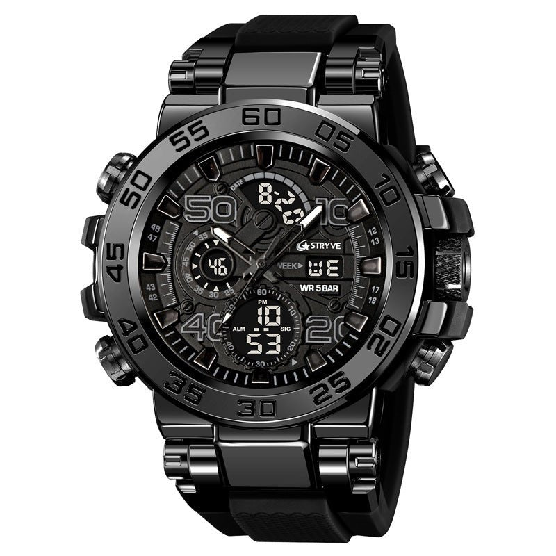 PEAKROO Colorful Functional Waterproof Tactical Watch