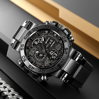 PEAKROO Colorful Functional Waterproof Tactical Watch