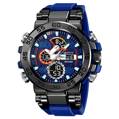 PEAKROO Colorful Functional Waterproof Tactical Watch