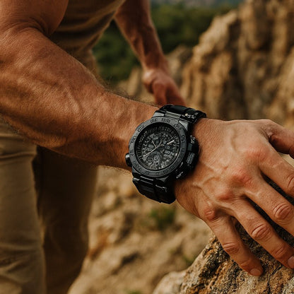 PEAKROO Colorful Functional Waterproof Tactical Watch