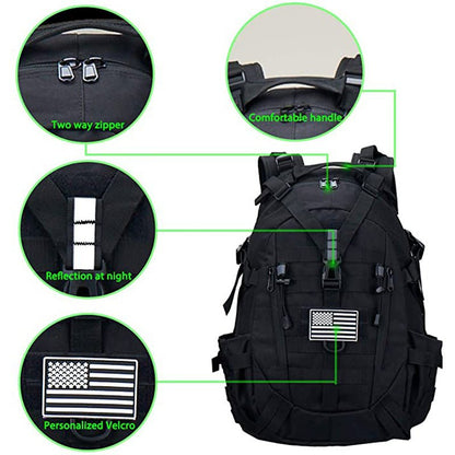 PEAKROO Outdoor Hiking Pack Assault Backpack