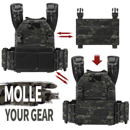 PEAKROO Quick Release Rampage Plate Carrier